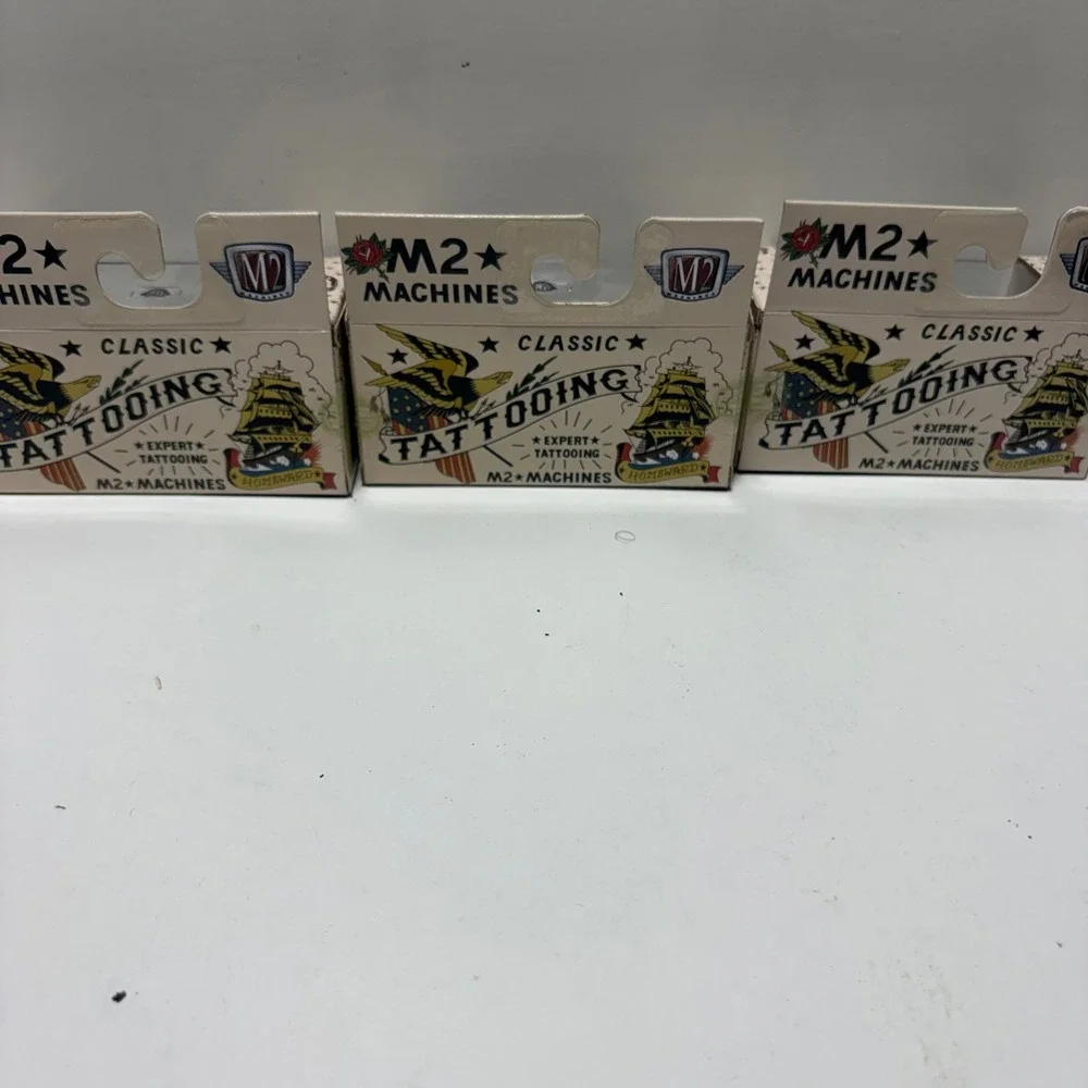 M2 Machines Flash Diecast LOT3 Car Lot 1957 Mercury 1954 Chevy 1964 Dodge 1:64